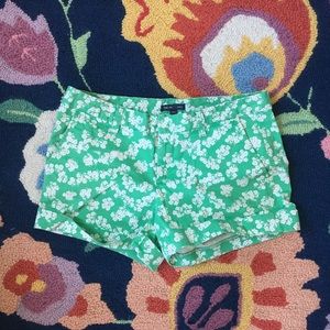 [Gap] green cotton patterned shorts